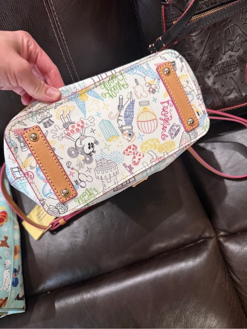 Lot of 3️⃣Disney Star Wars Passholder Dooney & Bourke Purses - Picture 7 of 9